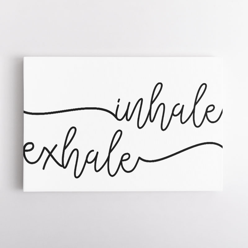 Inhale x Exhale Wall Art